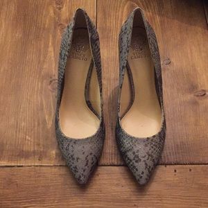 Vince Camuto Snakeskin Heels
